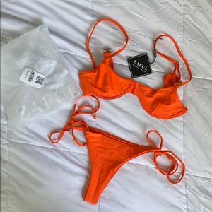 Zaful Orange Bikini